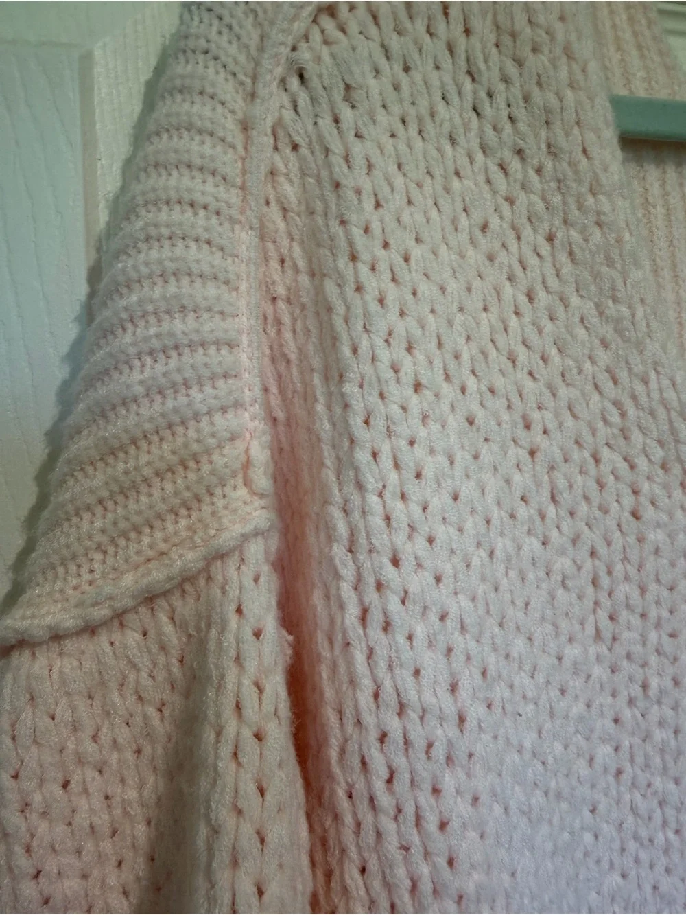 Altar'd State Laney Pink Cropped Sweater - Picture 5 of 6